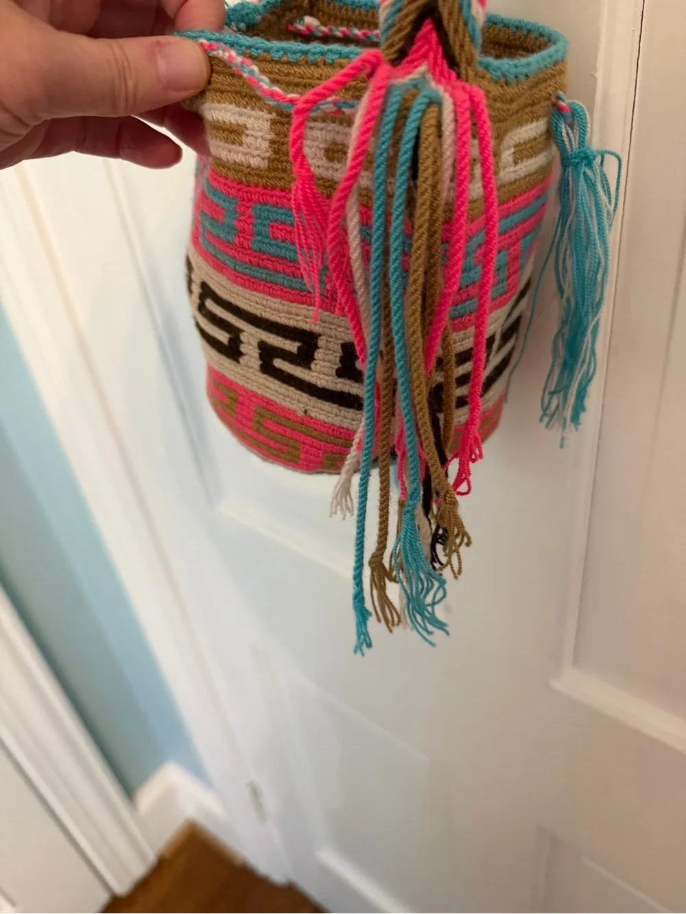 N/A handwoven multicolor
